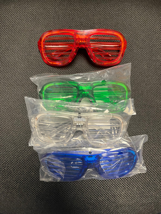 Light Up Colored Glasses